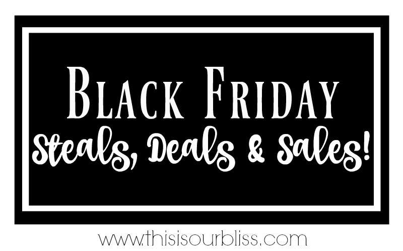 list of some of the black friday deals i’ve been eyeing