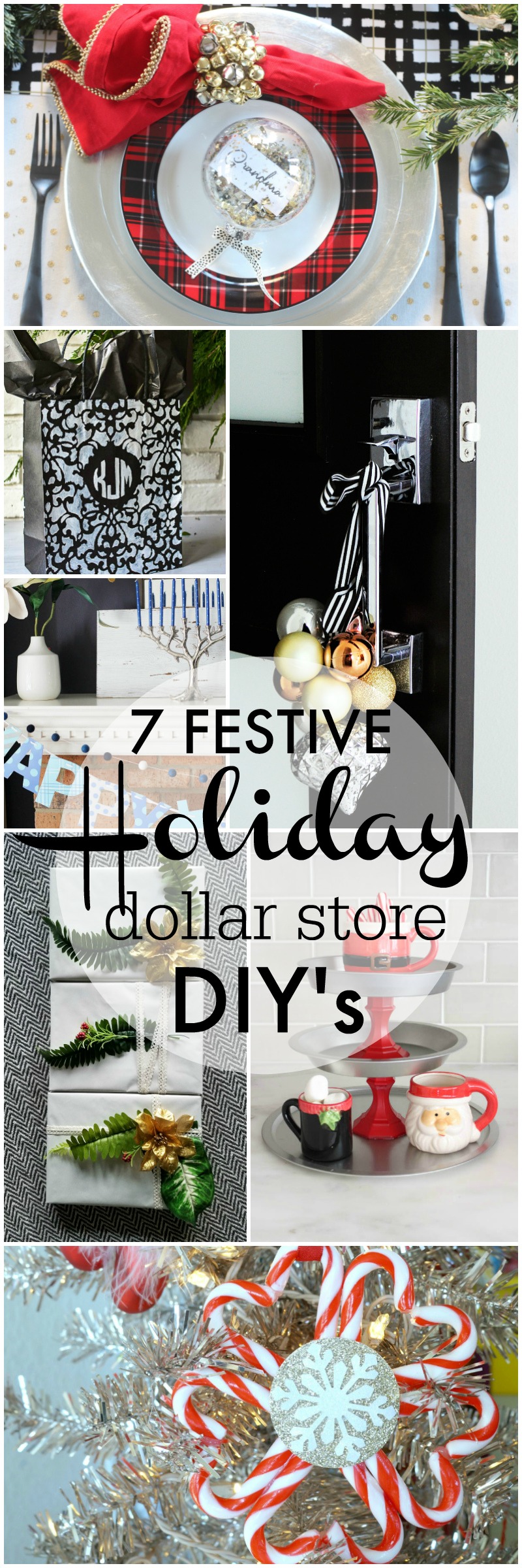7 Holiday Dollar Store DIY Projects - My Dollar Store DIY Series