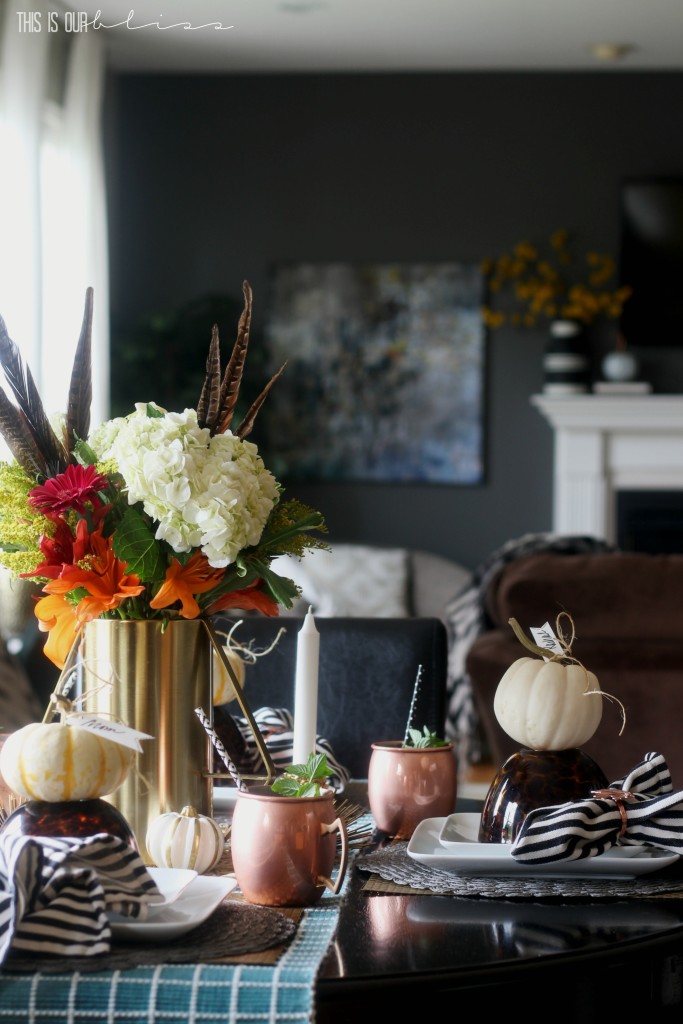 Fall Table & Fall Home Tour 2016 | This is our Bliss