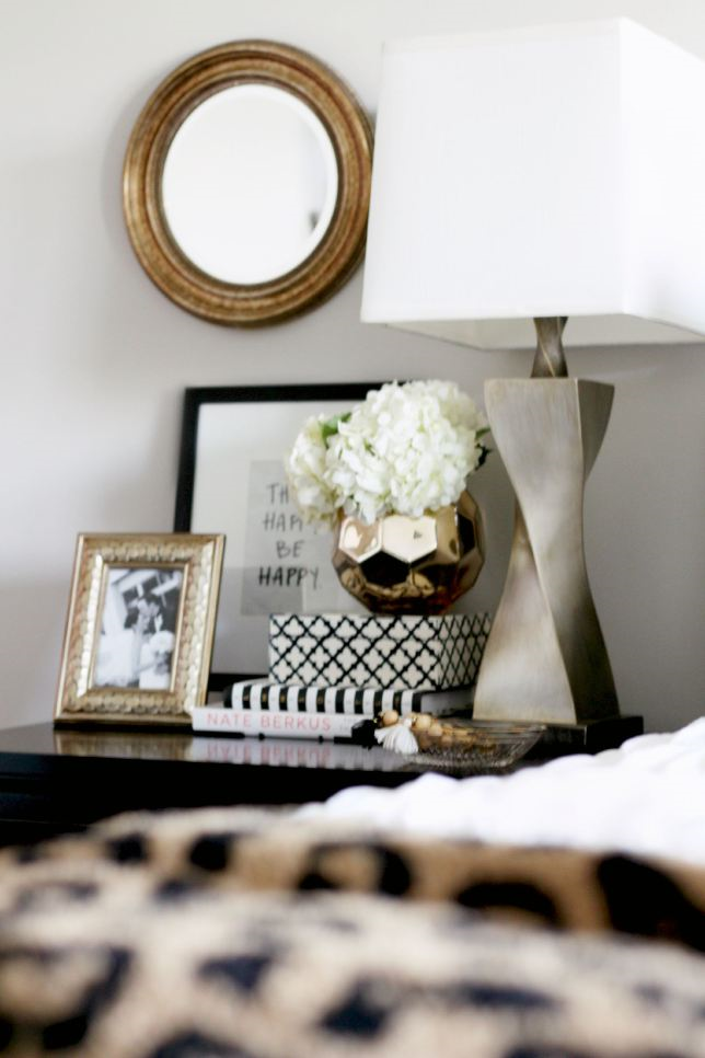 How to style a Nightstand | Nightstand styling tips and essentials | This is our Bliss | www.thisisourbliss.com