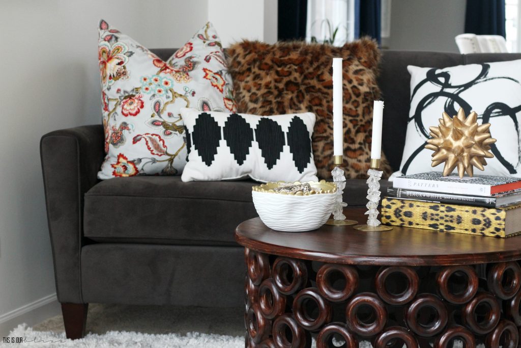 How to Style a Sofa | 2 different Ways to Style a Sofa | This is our Bliss