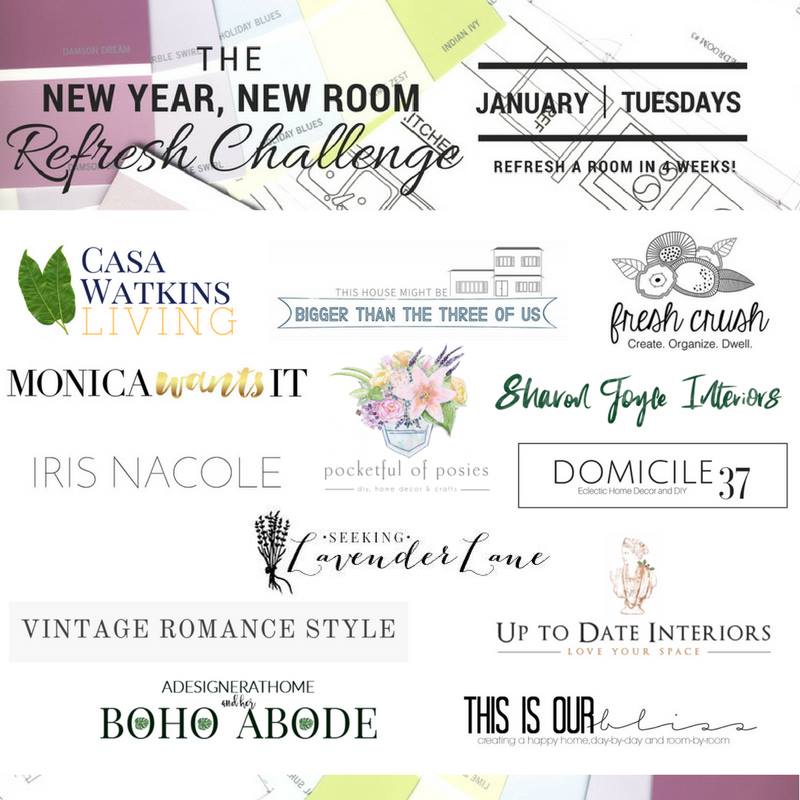 New Year New Room Refresh Challenge 2017 Participants | This is our Bliss