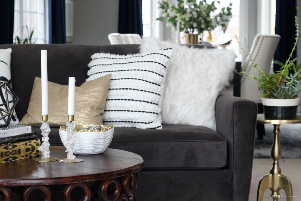 How to Style a Sofa | 2 different Ways to Style a Sofa | This is our Bliss