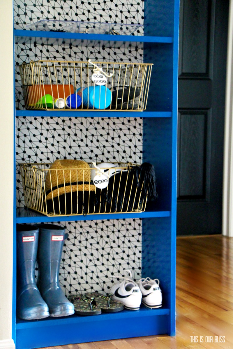 Ikea Painted Billy Bookcase With, How Do You Build A Bookcase Wallpaper