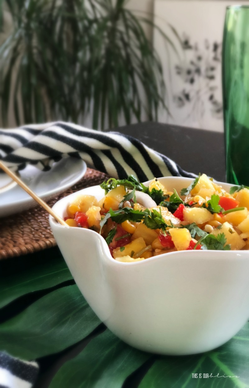 Fresh Pineapple Summer Salsa - This is our Bliss