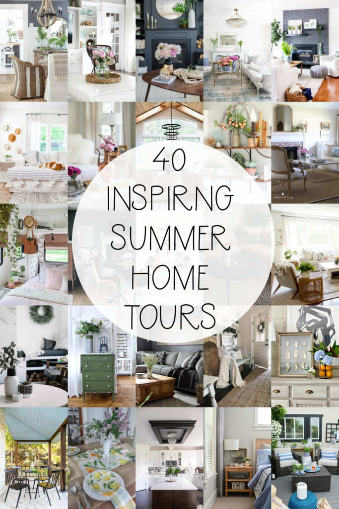 40 stunning Summer Home Tours and Summer decorating ideas to inspire - This is our Bliss