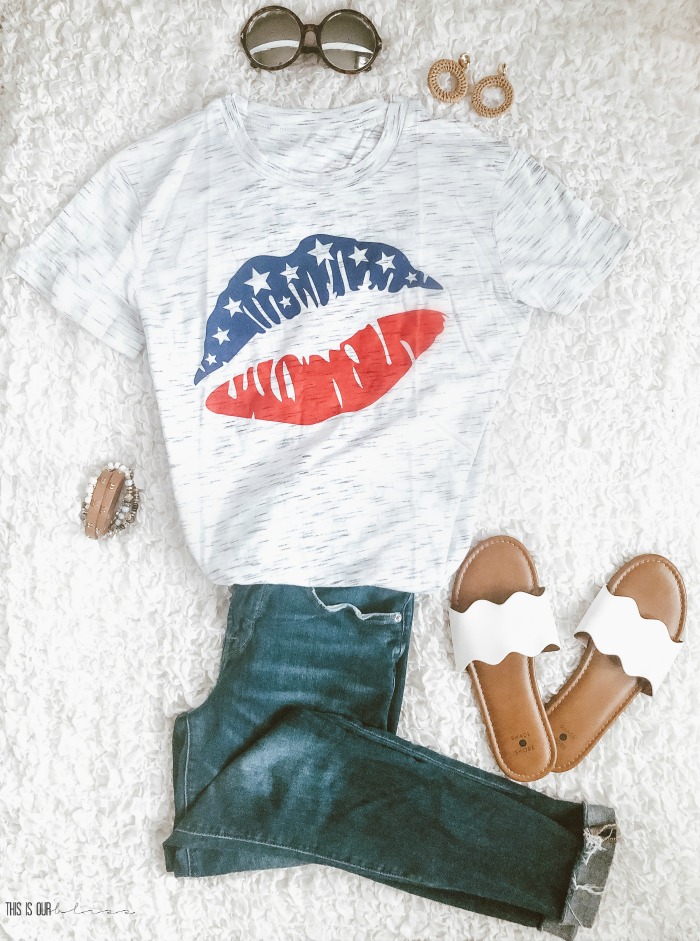 Outfit inspo for the Fourth of July 2019 - chic inspiration to