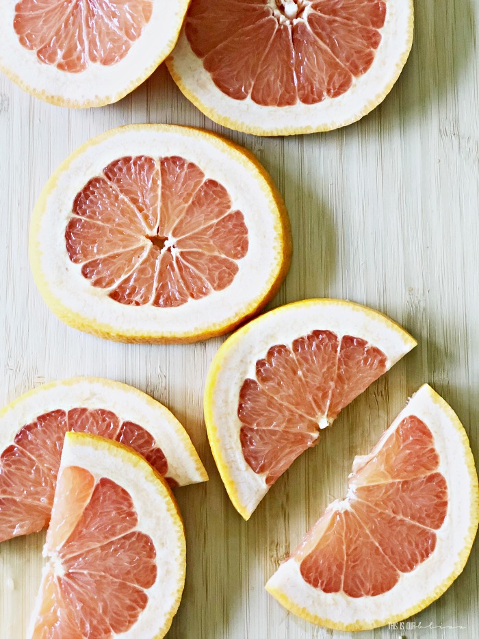 Grapefruit Slices for Salty Dog Recipe - This is our Bliss
