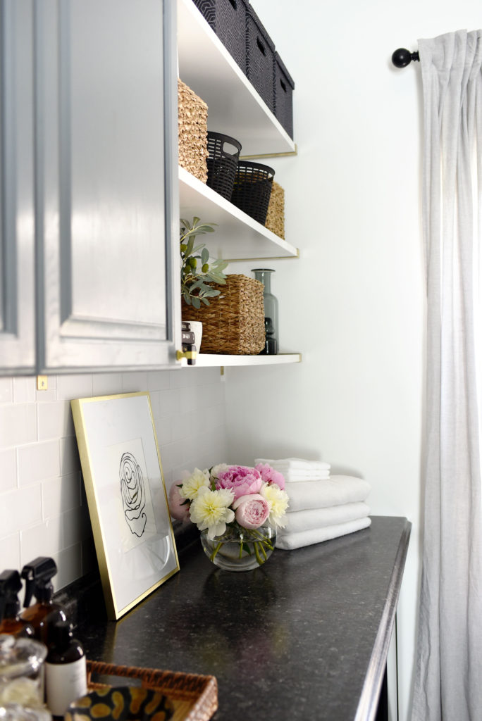An Organized and chic laundry room - This is our Bliss