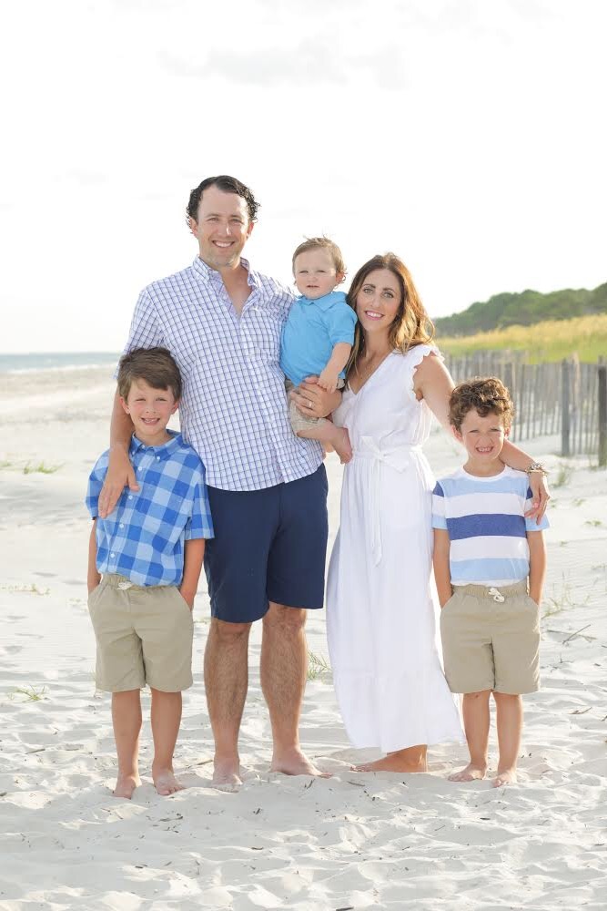 Family photos on the Beach - Hilton Head vacation - This is our Bliss