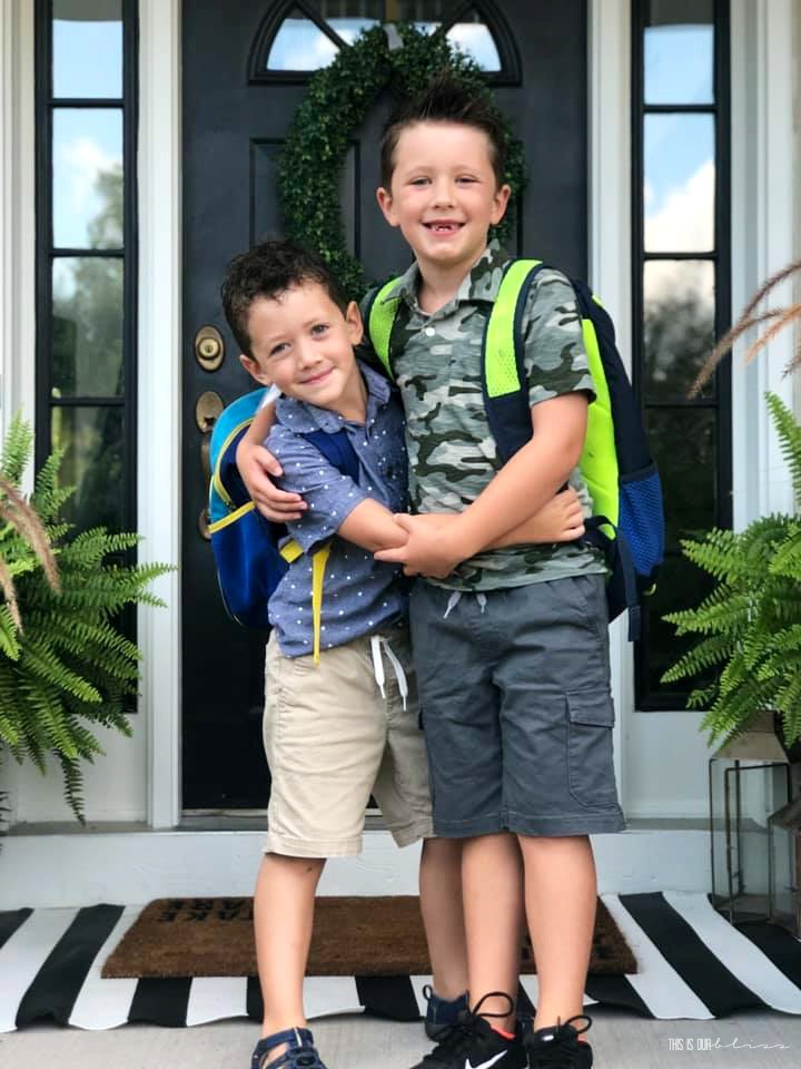 First day of school 2019 - This is our Bliss