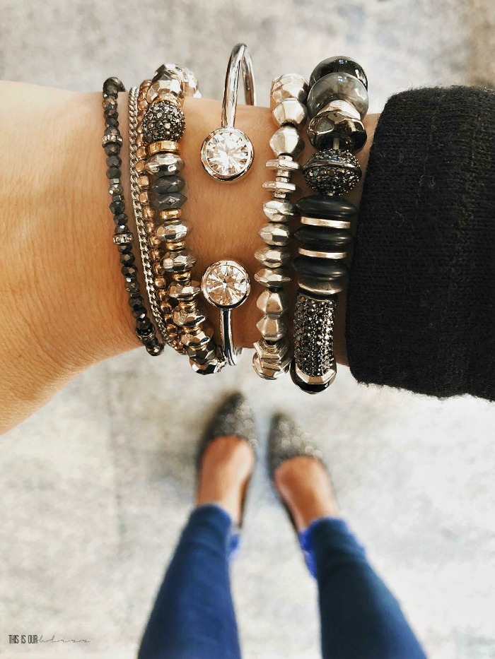 Arm party ideas - bracelet stack - This is our Bliss