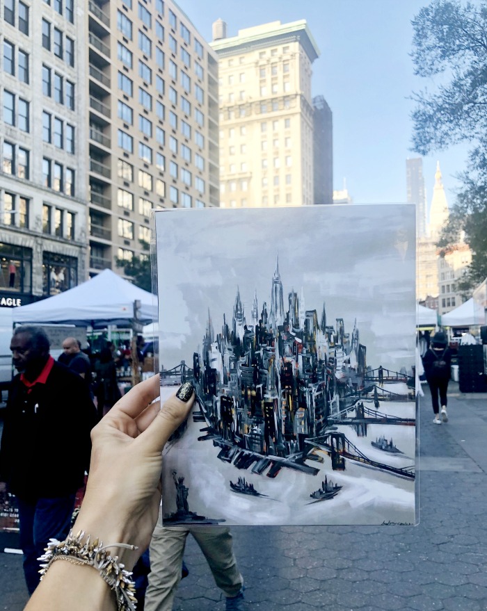 art from the market in NYC - This is our Bliss