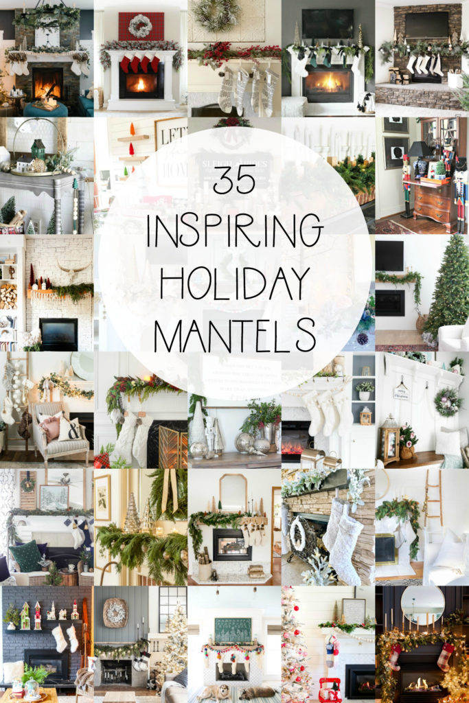 35 Christmas Mantel ideas - This is our Bliss
