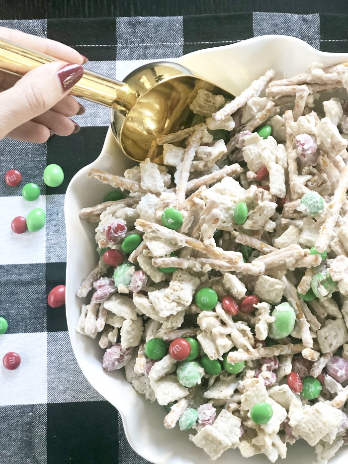 Christmas snack mix guaranteed to be devoured - Perfect homemade holiday gift - This is our Bliss