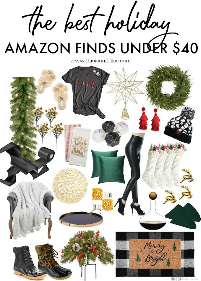 The Best Holiday Amazon Finds Under $40 - This is our Bliss