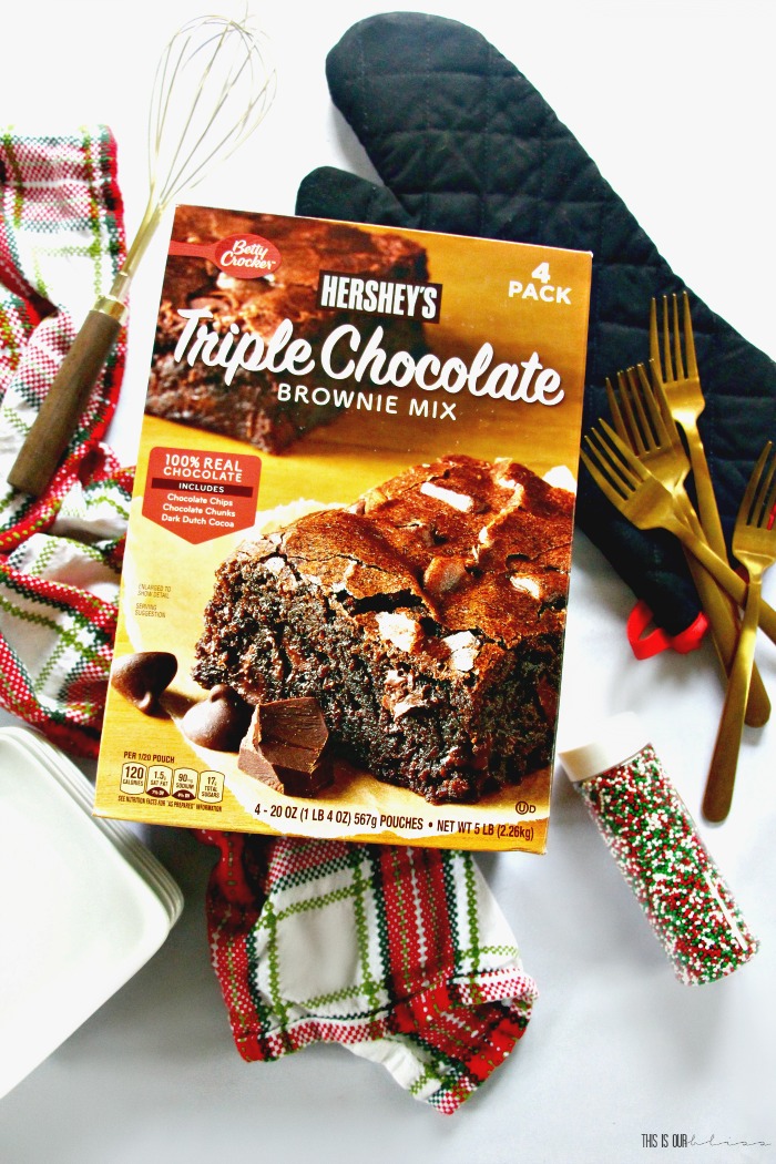 Holiday Hack for Irresistable Triple Chocolate Brownies | This is our Bliss