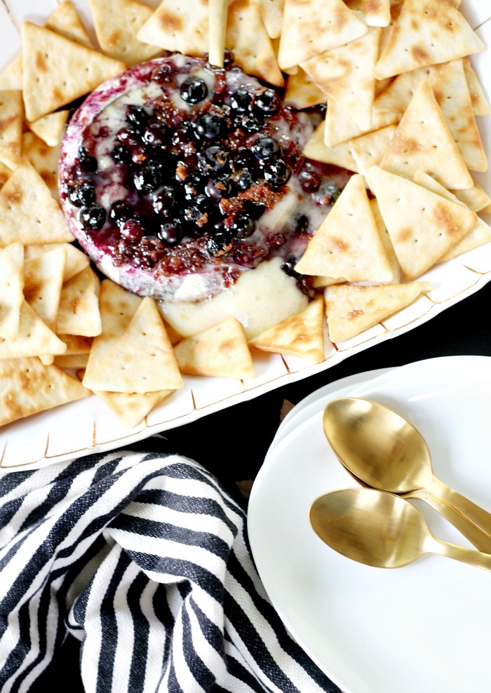 Josh Cellars Cabernet and Blueberry bacon Baked Brie - This is our Bliss Fall 2019 Campaign
