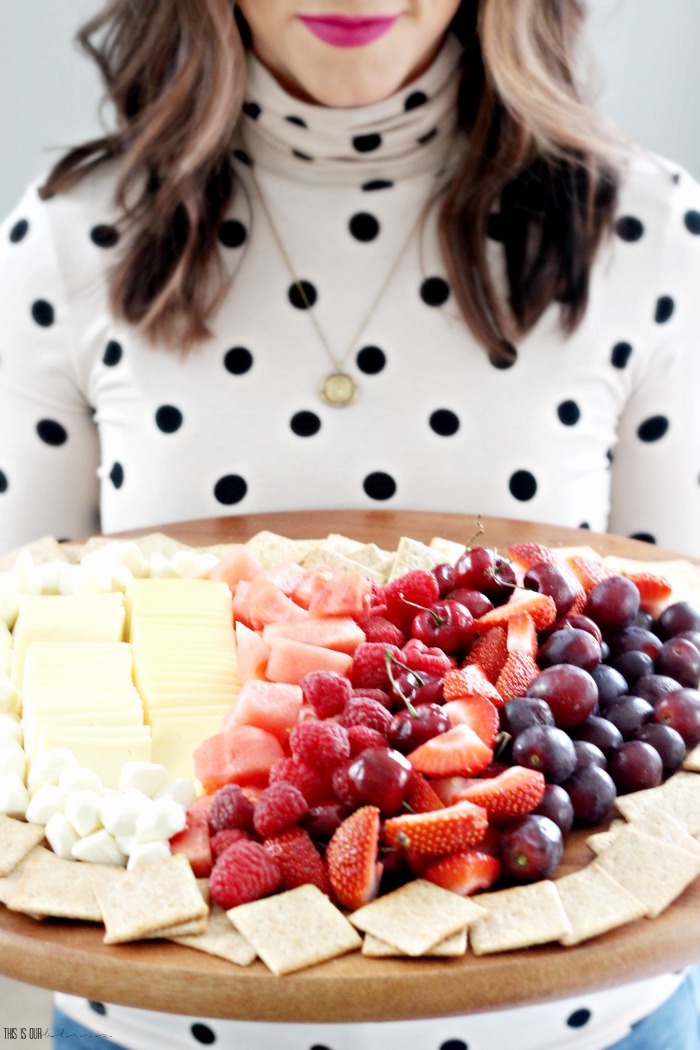 ombre heart charcuterie board perfect for girls night in - This is our Bliss