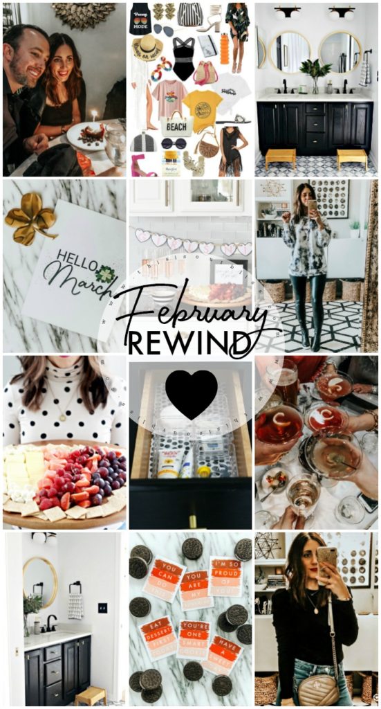 February Rewind - The best of This is our Bliss at home and on the blog