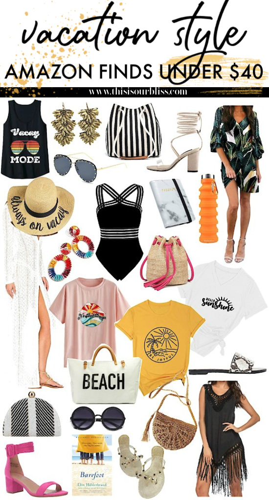 The Best Amazon Vacation Style Finds Under $40 - Everything you need for your next beach vacation - This is our Bliss #amazonfinds #founditonamazon #beachstyle #vacationstyle #resortwear