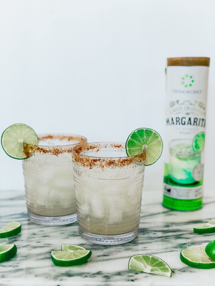 Spicy margaritas by Drinkworks - Cocktails at home for date night in - This is our Bliss
