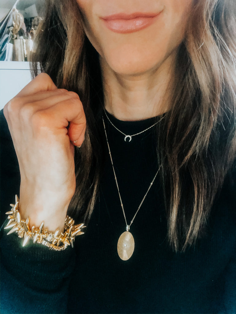 favorite charm necklace on repeat - everyday necklace - The Friday Five - This is our Bliss