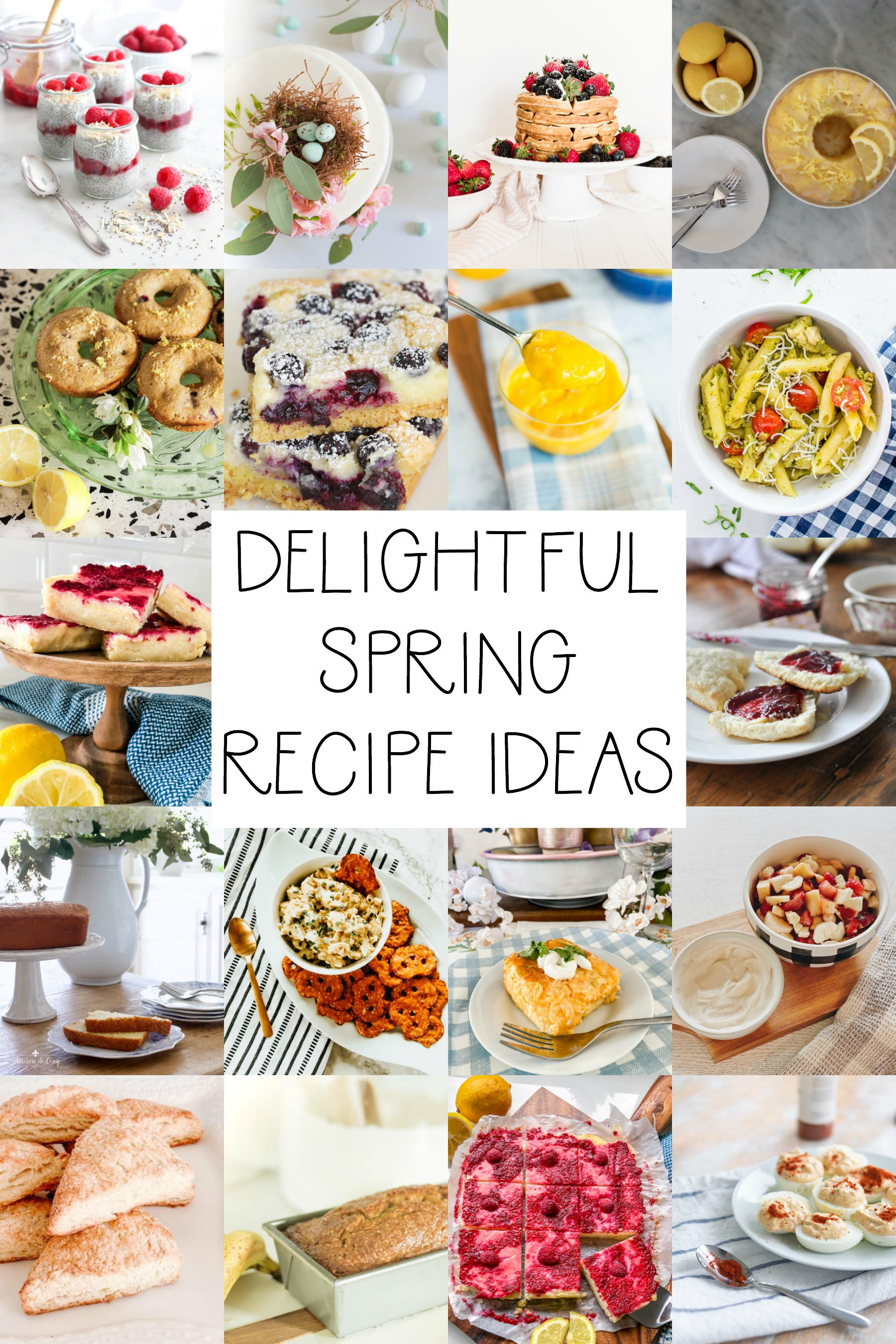Delicious Spring Recipe Ideas - This is our Bliss - This is our Bliss