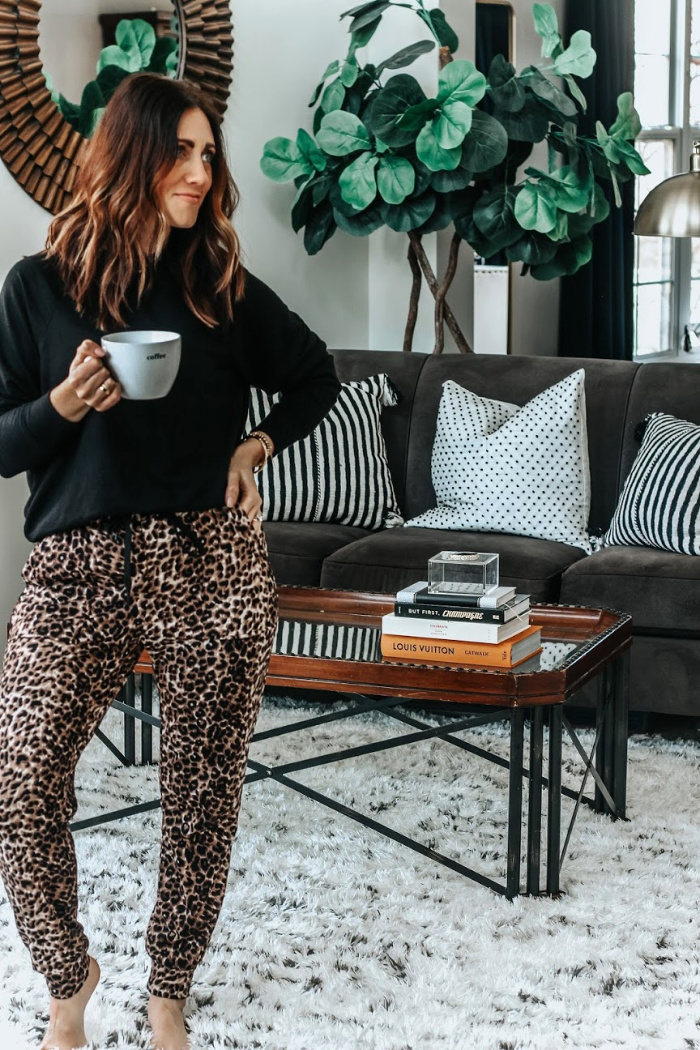 Cute joggers for lounging at home - loungewear I'm living in and loving - This is our Bliss