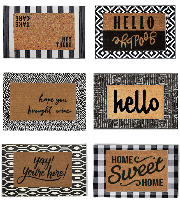 Layered Door Mat Ideas for Your Front Porch (1)