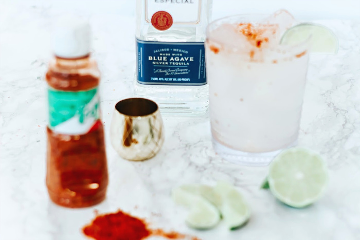 Skinny Spicy Margarita ingredients - This is our Bliss
