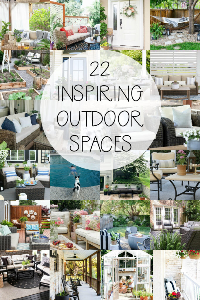 25 Outdoor spaces for Summer - Simple Small porch decorating ideas for Summer