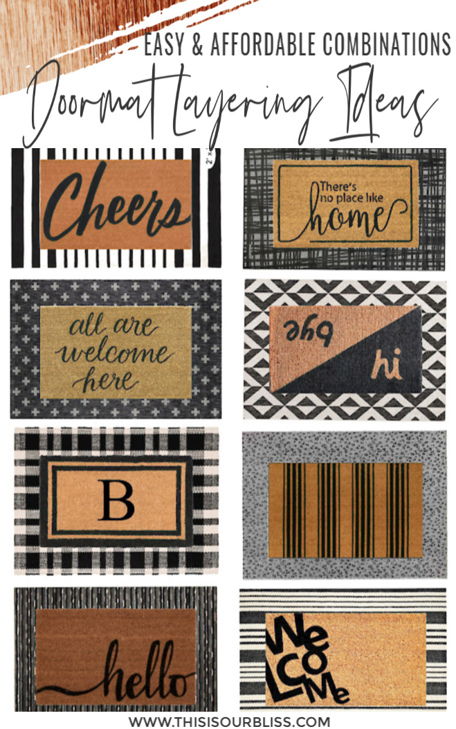 Doormat Layering ideas for your front porch (1)