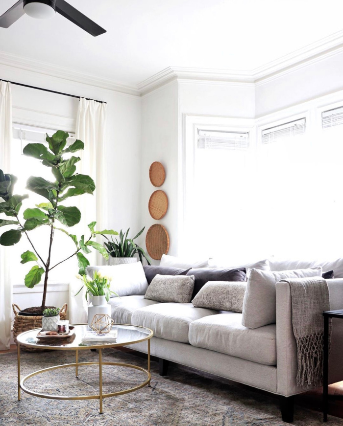 Neutral living room Homemade by Carli
