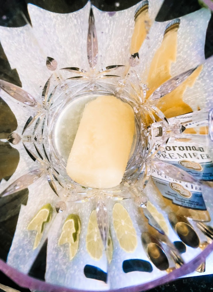Slushy Margaritas in the Summer - Frozen Limeade Margaritas with Corona