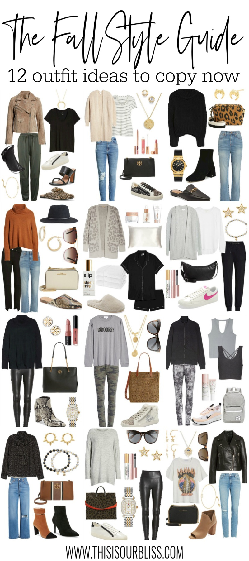 Fall Style Guide - 12 outfit ideas to copy now - This is our Bliss
