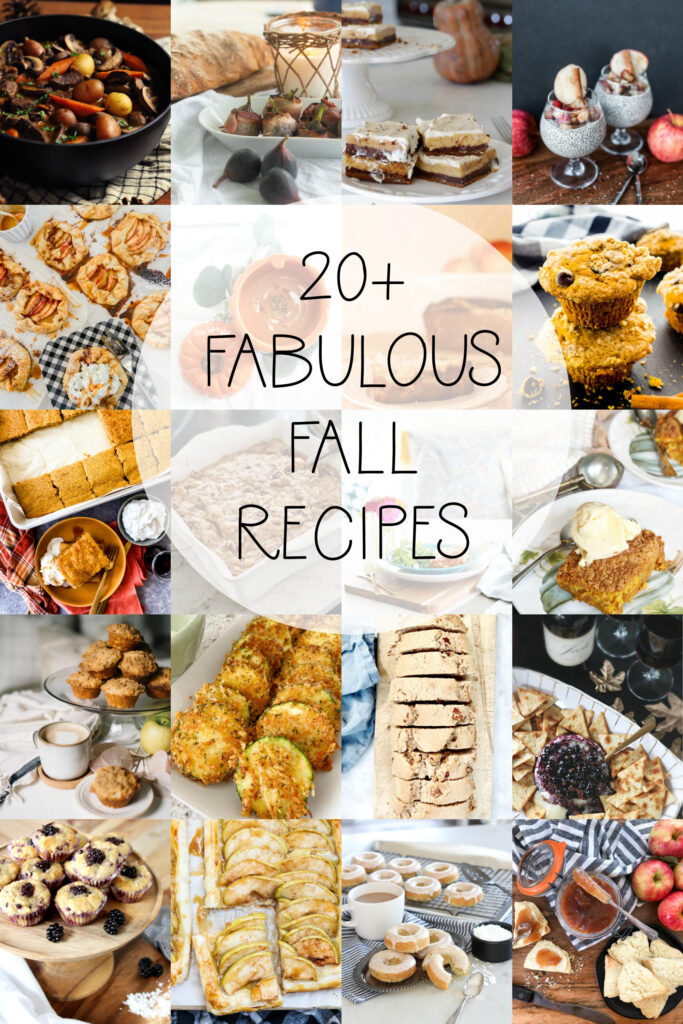 25+ Fall Recipe Ideas to try now - Seasonal Simplicity This is our Bliss