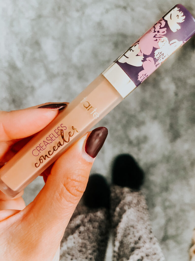 tarte creaseless undereye concealer is amazing! 5 beauty products I'm loving right now