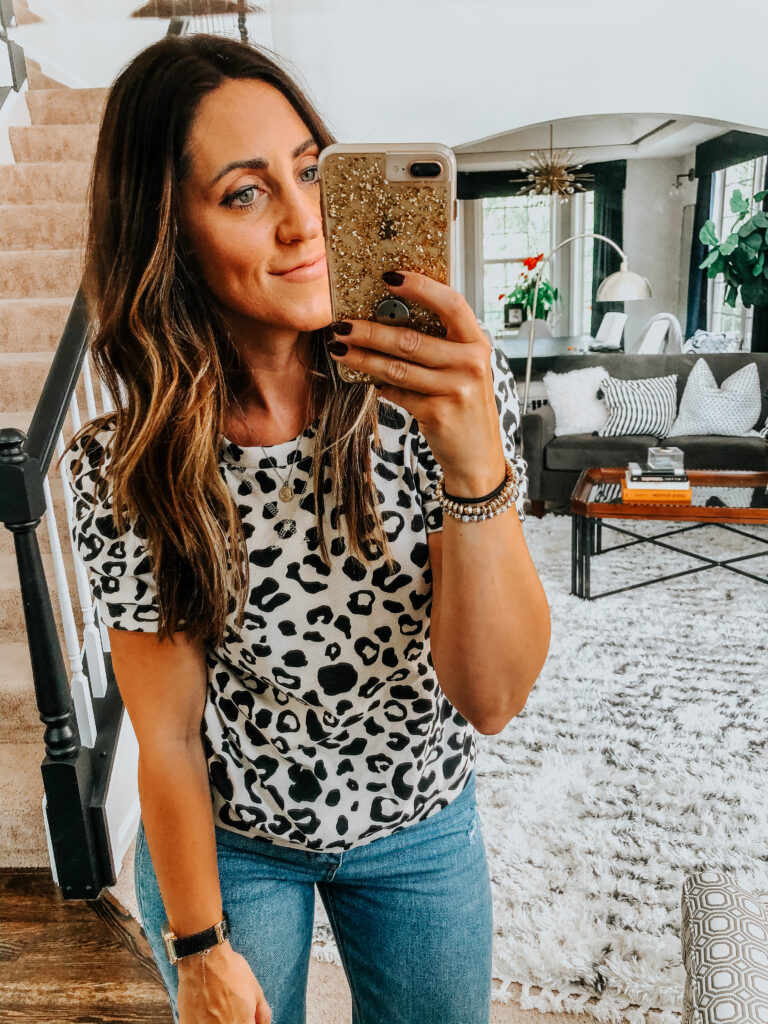 puff sleeve leopard sweatshirt for Fall - This is our Bliss Fall Target Try-on Haul
