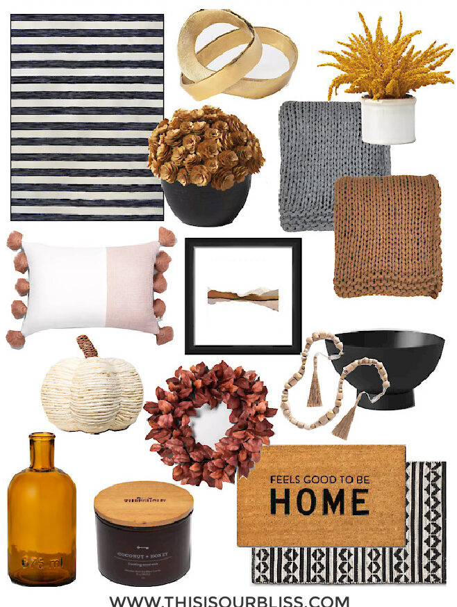 Target Fall Home Decor Finds - Fall decor on a budget - This is our Bliss (1)