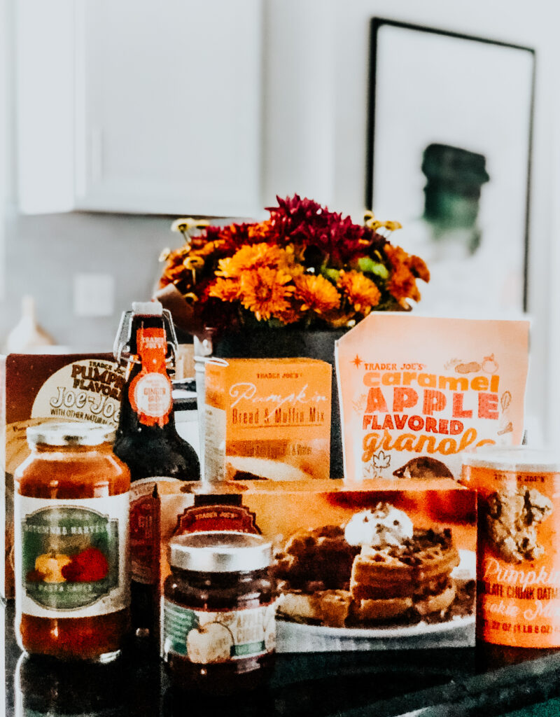 Trader Joe's Fall Haul - The Best Trader Joe's Fall Items to Buy this season - This is our Bliss #traderjoesfallitems #traderjoes #fallfood