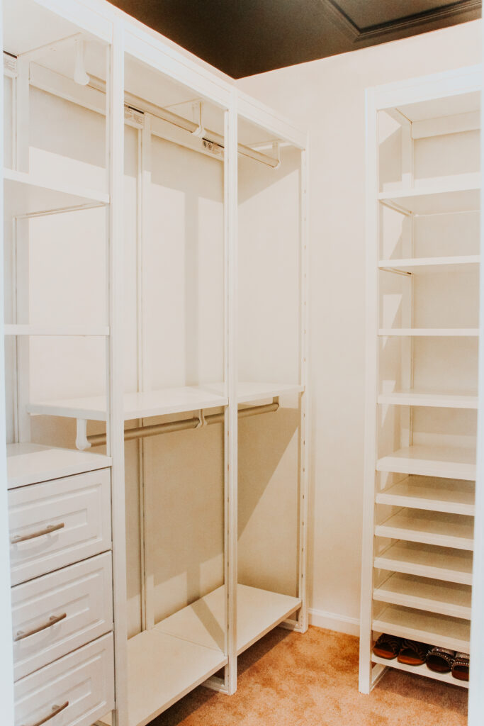 Closets By Liberty system install and process - DIY Master Closet details - This is our Bliss