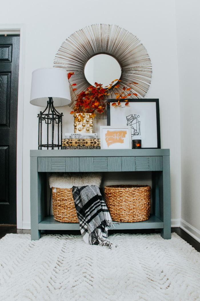 cozy entryway refresh - how to create a cozy entryway in 5 simple steps - This is our Bliss