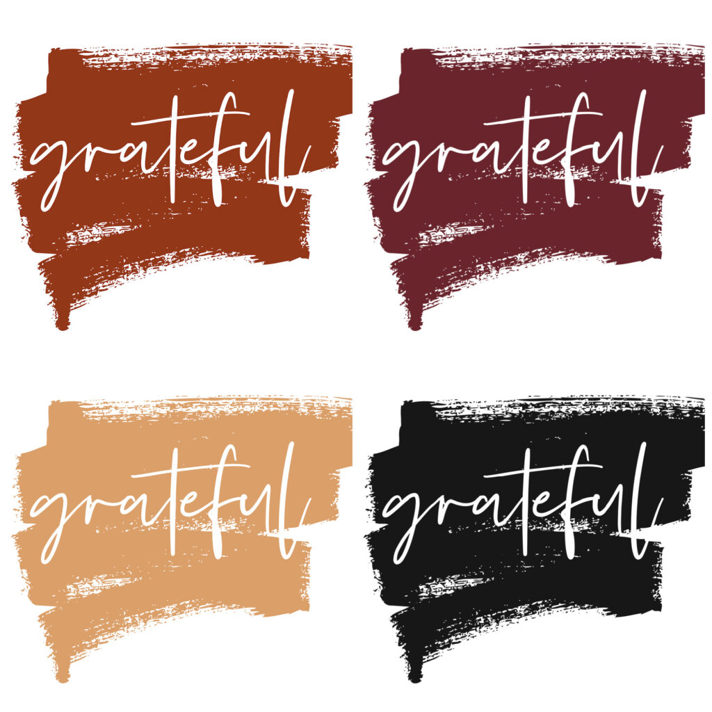 Grateful Brushstroke images available in library for download - This is our Bliss