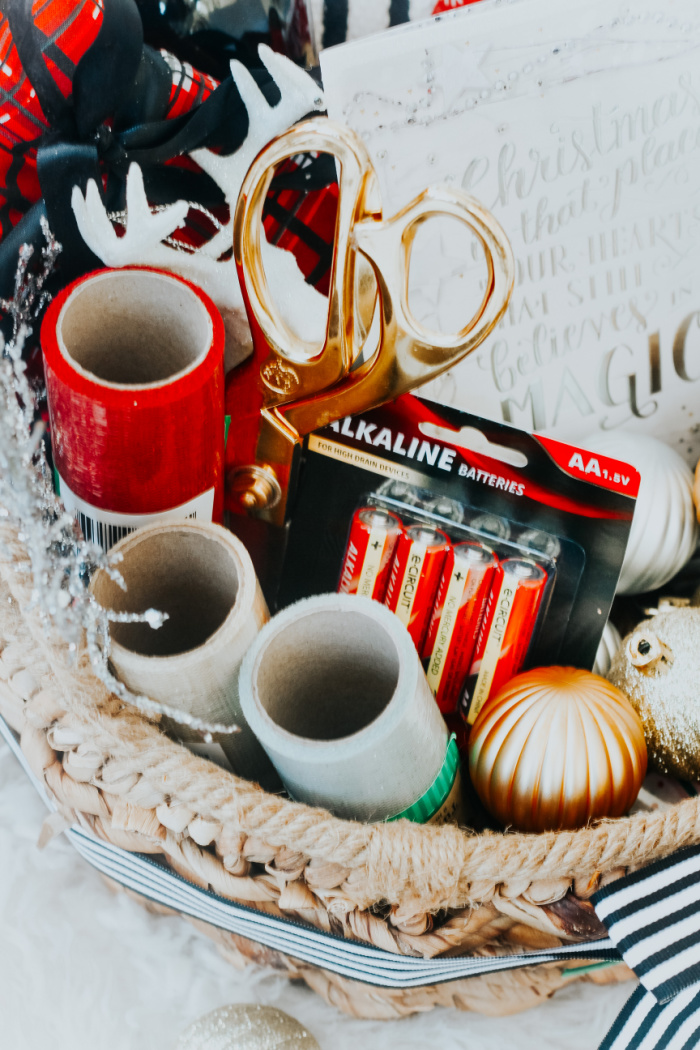 Holiday Survival Kit for your friends and family - holiday essentials in a basket - This is our Bliss