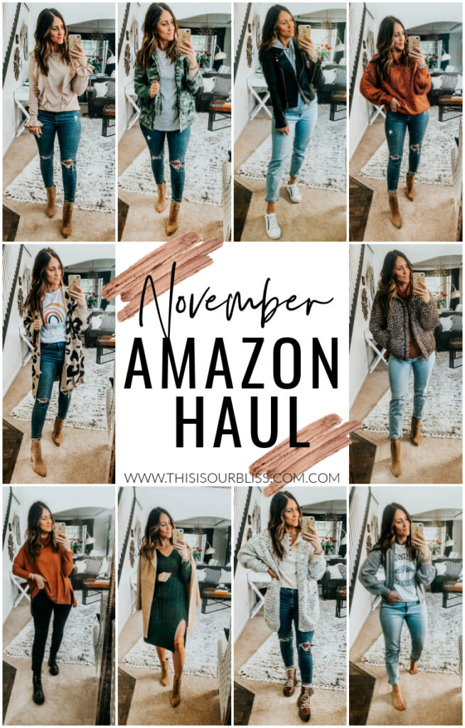 November Amazon Haul - This is our Bliss - Fall fashion finds from Amazon - Winter style from Amazon - #amazonfashion #winterstyle