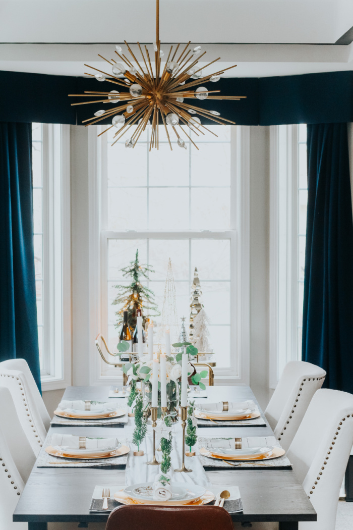 Christmas Dining Room - Simply Neutral - This is our Bliss
