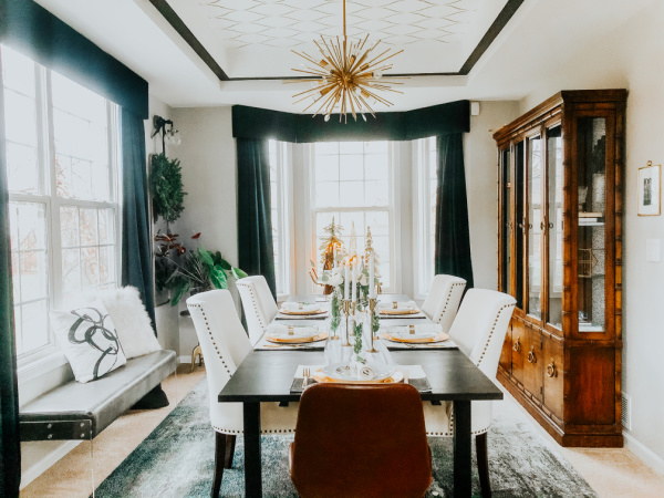 Christmas Dining Room Tour 2020 - This is our Bliss