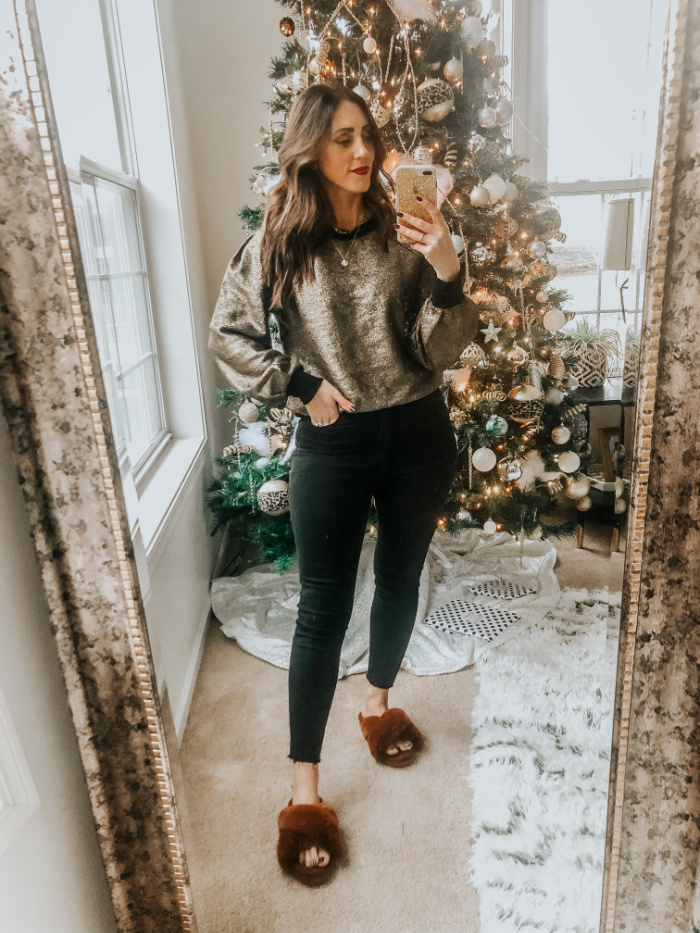 Express Try-on Haul - Express Holiday outfit ideas - Loungewear and style favorites - This is our Bliss