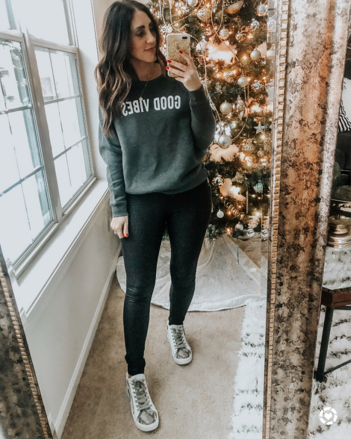 good vibes sweatshirt with leggings - This is our Bliss